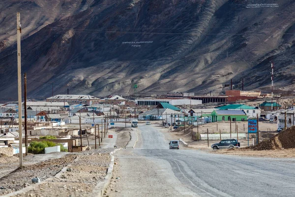 Murghab Tajikistan Circa Ιουνιοσ 2017 Όμορφη Θέα Του Χωριού Murghab — Φωτογραφία Αρχείου