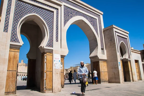 Fes Morocco Circa September 2014 Bab Rcif Gate Old Medina — Stock Photo, Image