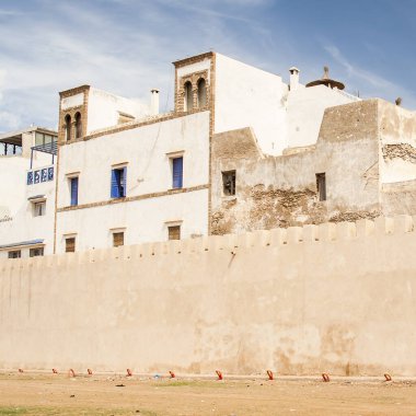 ESSAOUIRA, MOROCCO - CIRCA EPTEMBER 2014: Essaouira kasabası, Eylül 2014, Essaouira.