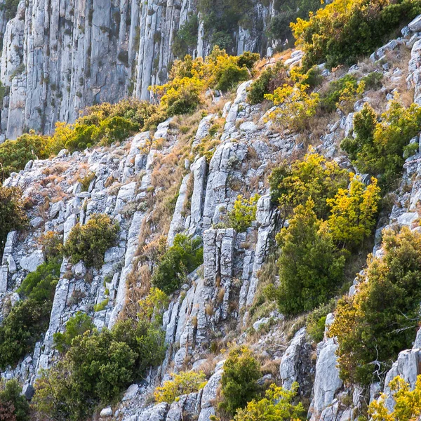 Krásný Výhled Vrcholu Sveti Nikola Nejvyšší Ostrově Hvar — Stock fotografie