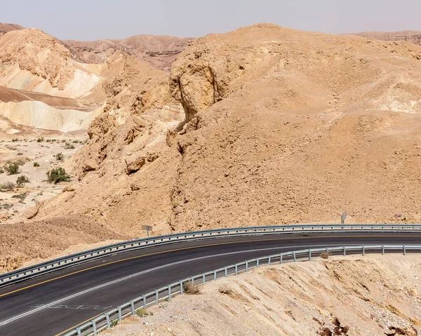 View Road Negev Desert Israel — Stock Photo, Image