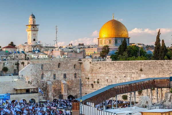 Jerusalem Israel Circa Mayis 2018 Kudüs Teki Batı Duvarı Manzarası — Stok fotoğraf