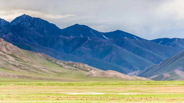 Sary Mogul Bölgesindeki Pamir Dağlarının Güzel Manzarası — Stok fotoğraf