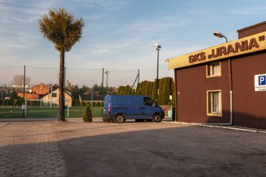 RUDA SLASKA, POLAND - CIRCA Kasım 2019: Madencilik Spor Clu