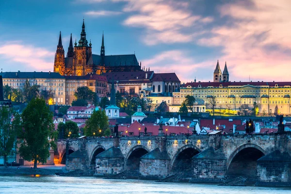 Prague República Checa Circa Maio 2017 Vista Centro Histórico Praga — Fotografia de Stock