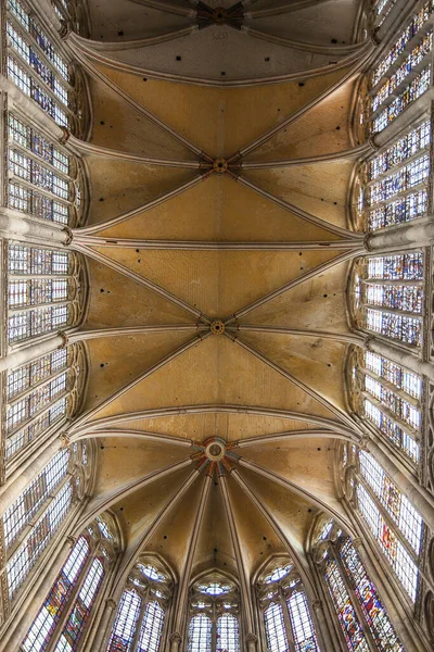 Beauvais Francia Circa Settembre 2014 Cattedrale San Pietro Beauvais Circa — Foto Stock