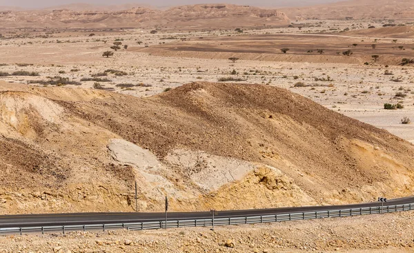 View Road Negev Desert Israel — Stock Photo, Image