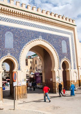 FES, MoroCCO - CRCA EPTESİ 2014: Fe 'deki eski Medine' ye bakış