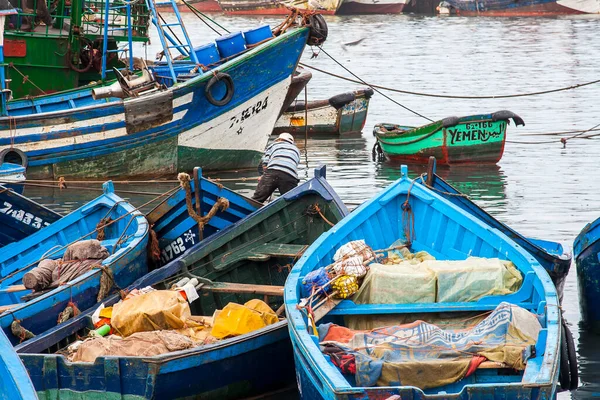 Essaouira Morocco Circa Σεπτεμβριοσ 2014 Λιμάνι Της Essaouira Περίπου Τον — Φωτογραφία Αρχείου