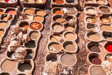 FES, MoroCCO - CRCA EPTESİ 2014: Fe 'deki eski Medine' ye bakış