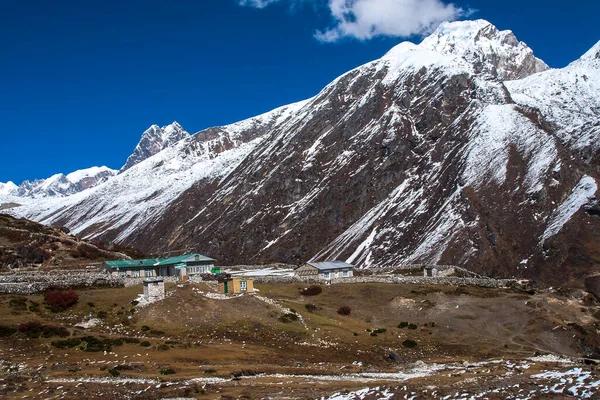 Machhermo Nepal Circa Oktober 2013 Uitzicht Himalaya Vanuit Omliggende Dorpen — Stockfoto