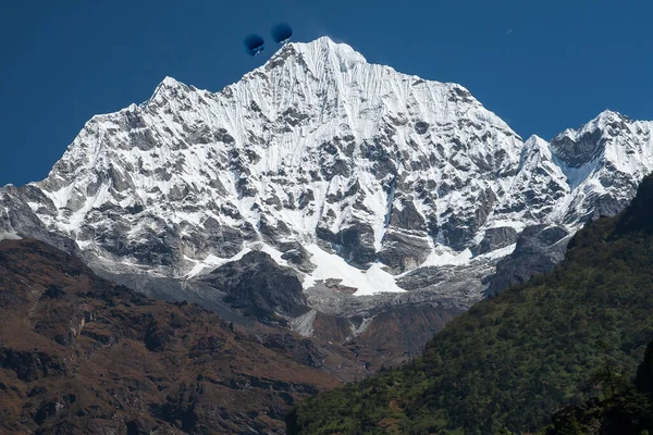 Chheplung Nepal Circa Oktober 2013 Syn Himalaya Vägen För Chheplung — Stockfoto