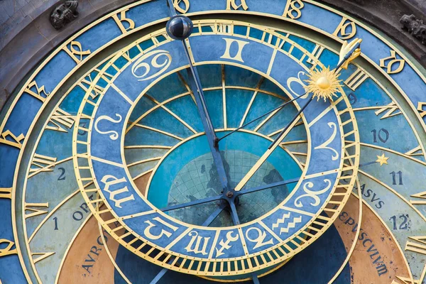 View Prague Astronomical Clock — Stock Photo, Image