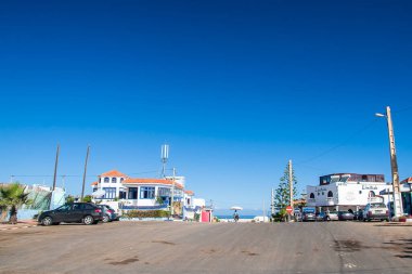 OUALIDIA, MOROCCO - CIRCA EPTEMBER 2014: Oualidia 'nın Eylül 2014' te Oualidia 'da görülmesi.