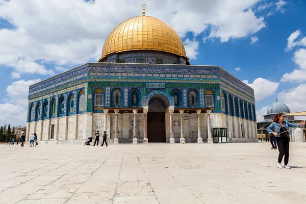 Jerusalem Israel Circa Mayo 2018 Vista Cúpula Roca Jerusalén Israel — Foto de Stock