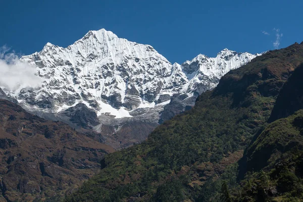 Chheplung Nepal Circa Oktober 2013 Syn Himalaya Vägen För Chheplung — Stockfoto