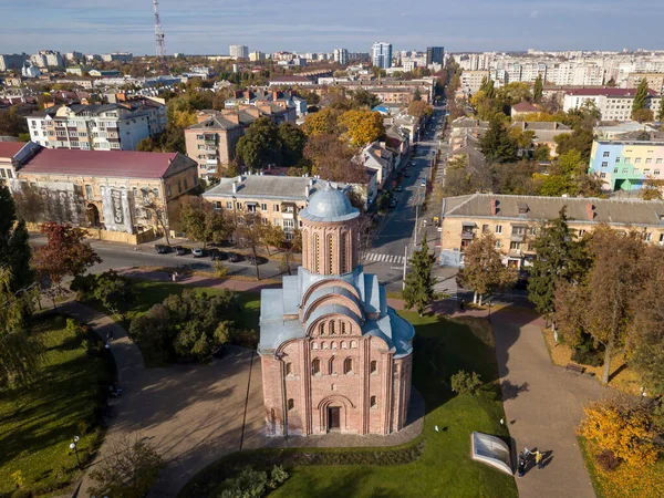 Église Saint Paraskevi Tchernigov Vue Aérienne Drone — Photo