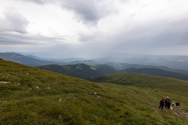 Mountain Landscape Ukrainian Carpathians Summer — Stockfoto