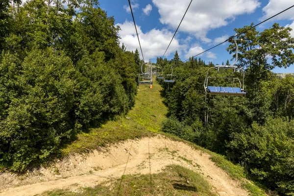 Mountain Landscape Ukrainian Carpathians — Stock Photo, Image