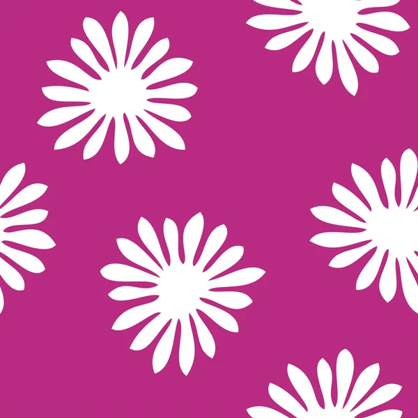 Floral sans couture — Image vectorielle