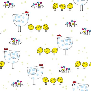 Dikişsiz Paskalya desen