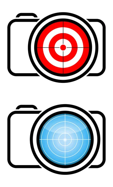 Icona fotocamera — Vettoriale Stock