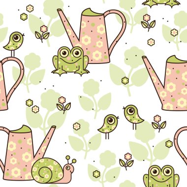 Dikişsiz Bahçe desen