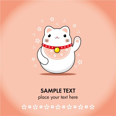Maneki-neko kartı