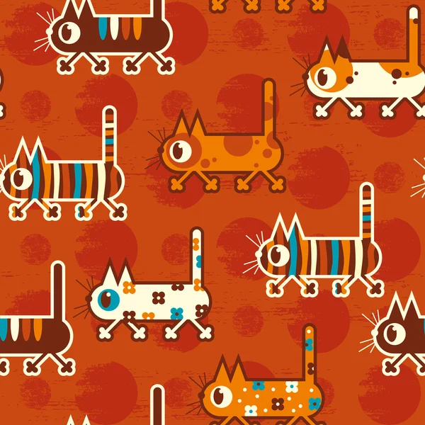 Kediler seamless modeli