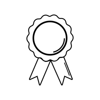 Ödül ikonu. Web siteniz için ödül logosu sembolü. ödül Vektörü illüstrasyonu