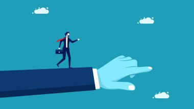 Liderler başarının yönünü gösteriyor. İş kararları ya da liderlik. iş tavsiyesi