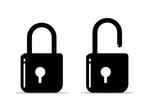 Ключ Значок Майстра Розблокувати Заблокувати Концепція Безпеки Векторні Ілюстрації Eps — стоковий вектор