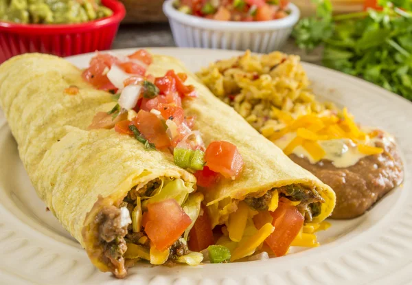 Měkké hovězí tacos — Stock fotografie