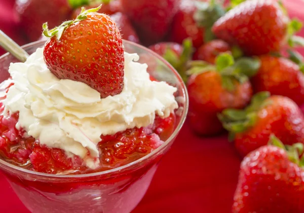 Gelado sundae — Fotografia de Stock