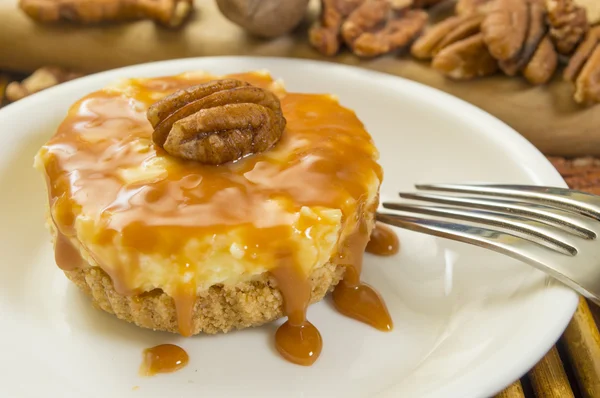 Käsekuchen — Stockfoto