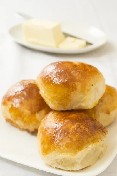 Hot rolls Royalty Free Stock Images