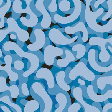 mavi renk sıvı sanat soyut arkaplan konsept tasarım vektör çizimi