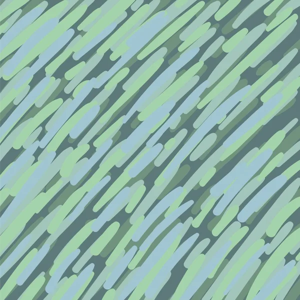 Blue Green Rain Striped Color Art Abstract Background Concept Design — Stock Vector