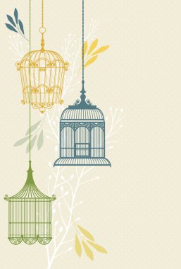 intage birdcages