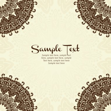 Vektör kartı Doğu tarzı Fas sorunsuz zemin üzerine