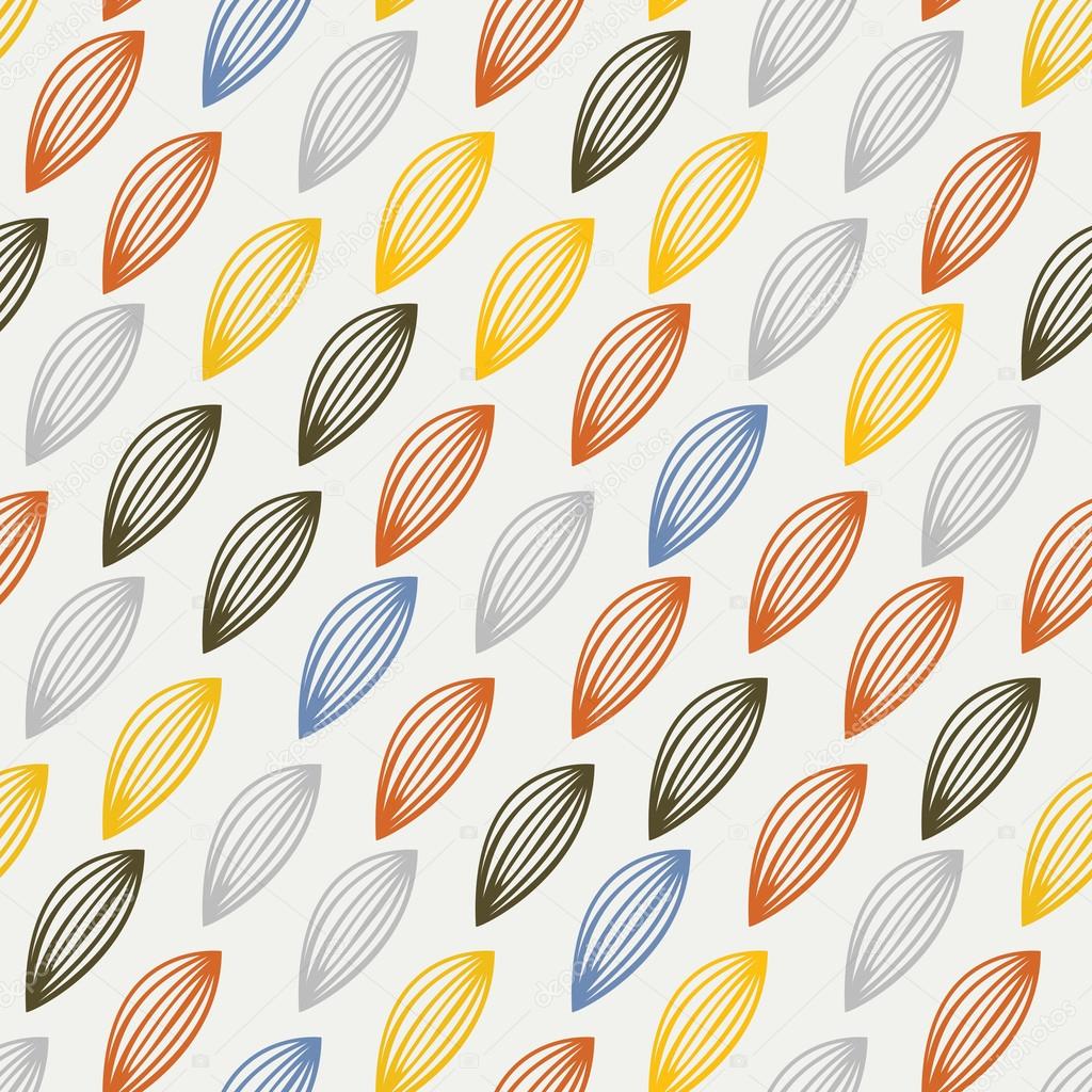 Vector Colorful abstract retro pattern 08