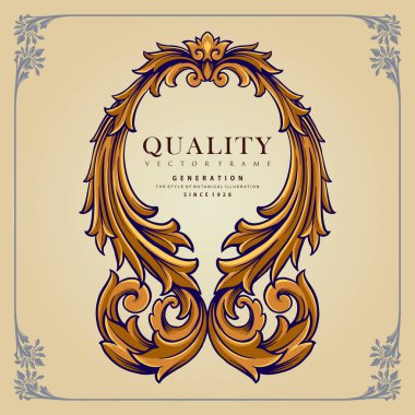 Frame Quality Ornaments Elegant Isolated Vector illustrations for your work Logo, mascot merchandise t-shirt, stickers and Label designs, poster, greeting cards advertising business company or brands.