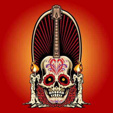 İş Logosu, maskot tişörtü, çıkartma ve etiket tasarımları, poster, tebrik kartı reklam şirketi veya markalar için klasik süsleme vektör çizimleri.