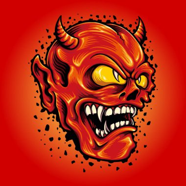 İş Logosu, maskot tişörtü, çıkartma ve etiket tasarımları, poster, tebrik kartı reklam şirketi veya markalar için klasik süsleme vektör çizimleri.