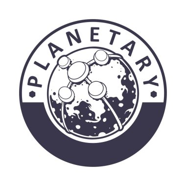 İş logonuz, ticari tişörtünüz, çıkartmalarınız ve etiket tasarımlarınız, poster, tebrik kartları reklam şirketiniz veya markalarınız için tek renkli vektör çizimleri