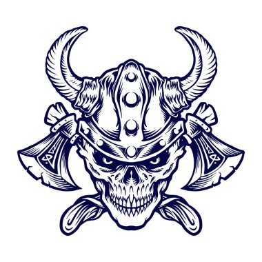 Çalışma logonuz için İskandinavya Viking Ordu Ana Hattı vektör çizimleri, ticari tişörtler, çıkartmalar ve etiket tasarımları, poster, tebrik kartları reklam şirketi veya markalar