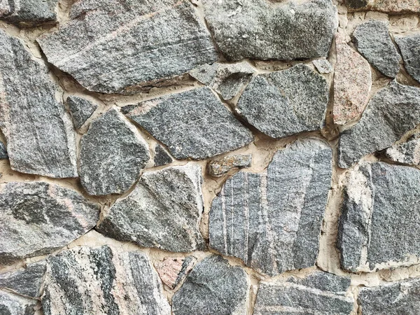 Textura Áspera Parede Pedra Granito Velho — Fotografia de Stock