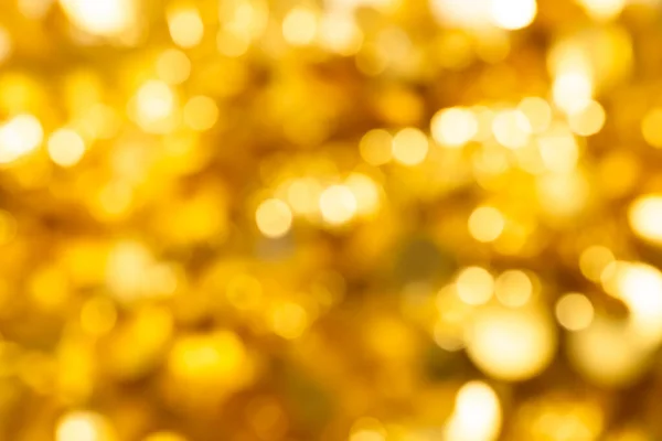 Mooie Wazige Bokeh Gouden Lichten Achtergrond — Stockfoto