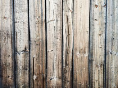 Eski yanmış ahşap panel arka planı