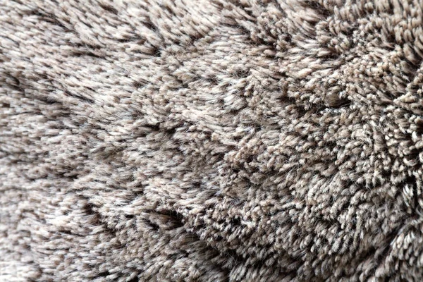 Серый Натуральный Шерстяной Фон Текстура Мягкого Пушистого Меха — стоковое фото